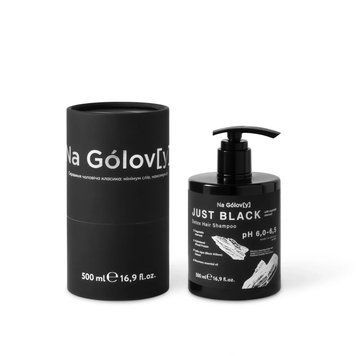 Na G&oacute;lov[y] Детокс-шампунь для волосся JUST BLACK, 500мл NGSDe500 фото