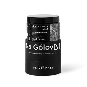 Na G&oacute;lov[y] Маска ламінація для волосся, 500мл NGMLam500 фото