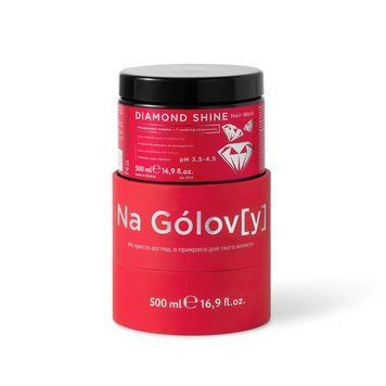 Na G&oacute;lov[y] Маска для волосся діамантовий блиск, 500мл NGMDiam500 фото