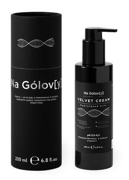 Na G&oacute;lov[y] VELVET CREAM незмивний крем-кондиціонер із гідролізованим шовком, 200мл NGVelHyd200 фото