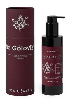 Na G&oacute;lov[y] DIAMOND ELIXIR флюїд для волосся з олією макадамії, 200мл NGDEMac200 фото