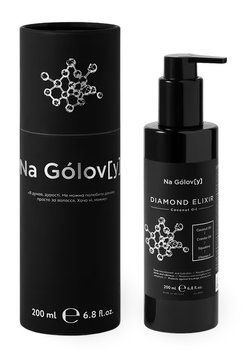 Na G&oacute;lov[y] DIAMOND ELIXIR флюїд для волосся з кокосовою олією, 200мл NGDECoco200 фото