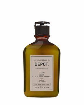 DEPOT 606 Sport Hair & Body Shampoo &ndash; Освіжаючий шампунь для волосся та тіла, 250 мл Depot606 фото